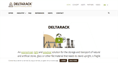 Desktop Screenshot of deltarack.com